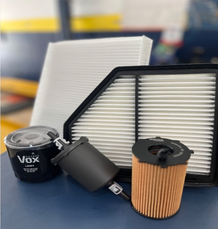 Filtros automotivos